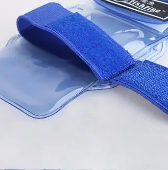 2015 Brand New High Quality PVC Blue Cellphone Waterproof Bag Underwater Floating Cases Pouch For Small Size |