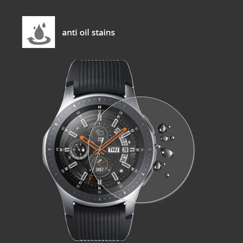 1 шт/2 шт/5 шт 9H против царапин Закаленное стекло для samsung Galaxy Watch 46 мм 42 мм Защитная пленка для экрана