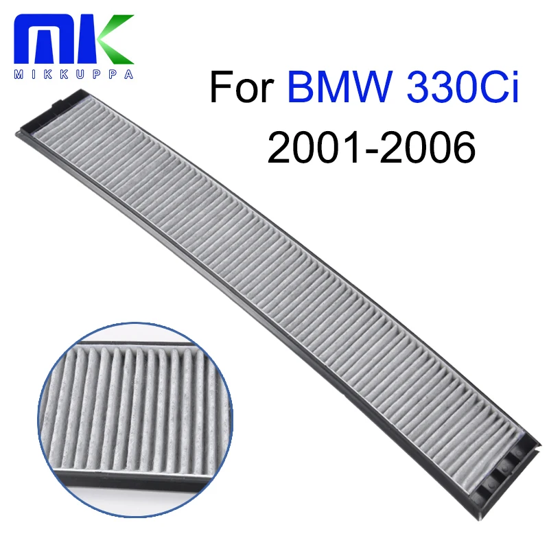 Mikkuppa воздушный фильтр кабины для BMW 330Ci 2001 2002 2003 2004 2005 2006 автомобильные аксессуары