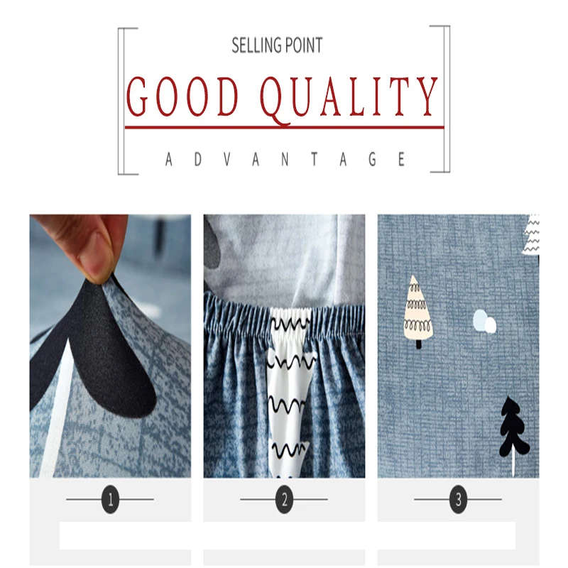 1 шт. Зеленый лист садовый диван чехлы для гостиной чехол дивана эластичный