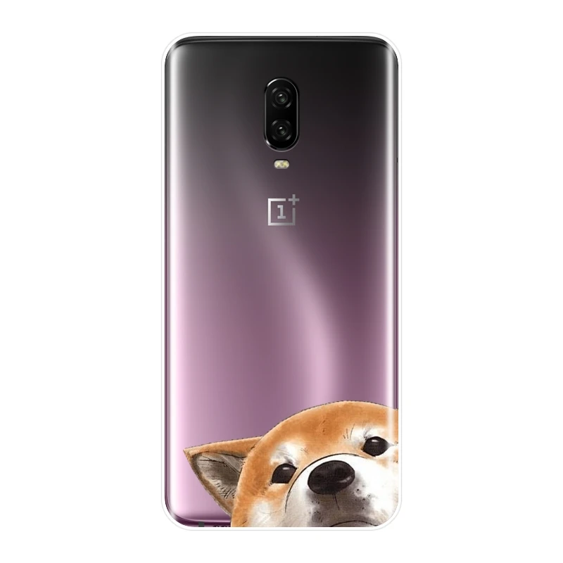 Мягкий чехол для телефона Shiba Inu Dog милый силиконовый OnePlus 6 6T 5T 3 3T 3T|Бамперы| |