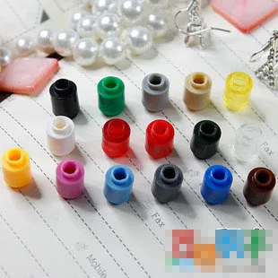 3062 кирпич 1x1 круглый совместимый аксессуар для кирпичной стены своими руками