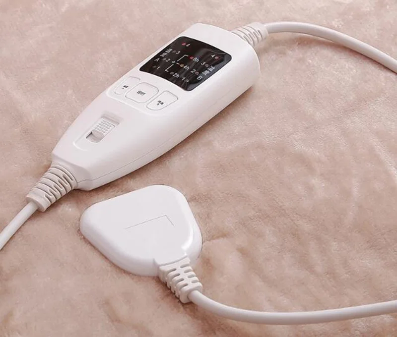 180 см безопасность двойной контроллер температуры электрическое одеяло для