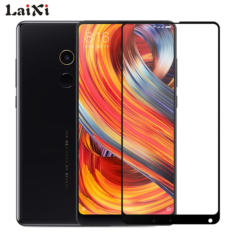 Laixi Xiaomi mi x 2 S полное покрытие закаленное Стекло для Xio x2 Экран протектор x2S