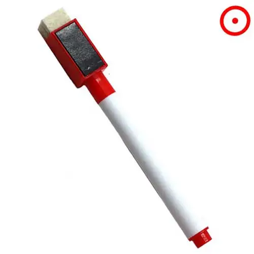 1pc red 1 шт. ручка для доски на магните, рисования и записи магнит стираемые сухие маркеры для белой доски для офиса школьные принадлежности - Цвет: 1pc red