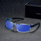 Солнцезащитные очки Мужские, женские, водительские, поляризационные, с квадратной оправой, степень защиты UV400, 2019