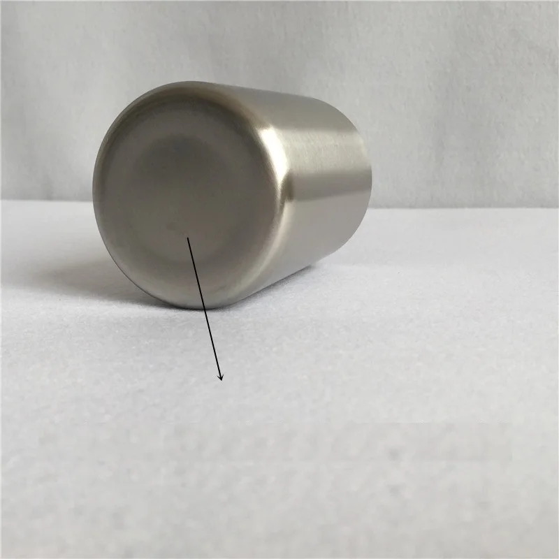 300ml Stainless Steel Beer Cups Small Straight Body Saka Cup Mouth-rinsing Classical for Home W8623 | Дом и сад