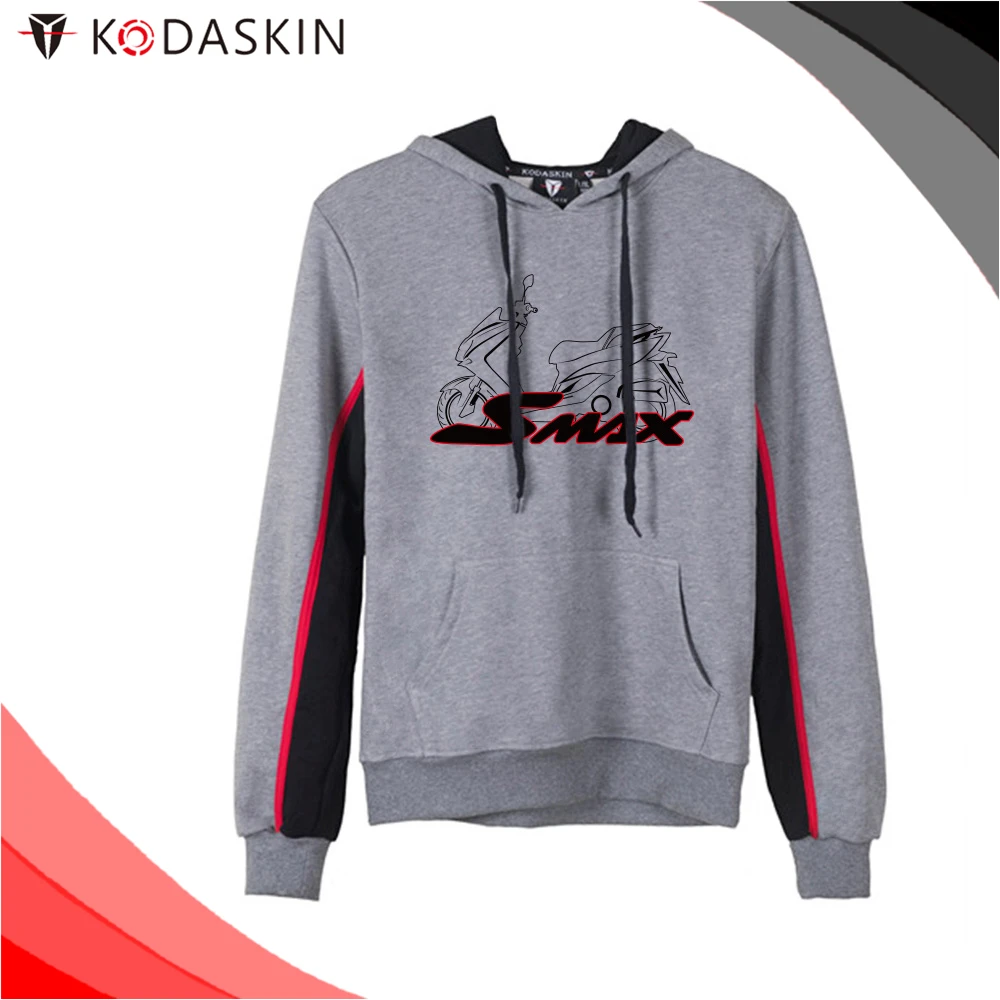 

KODASKIN Men Cotton Round Neck Casual Printing Sweater Sweatershirt Hoodies for SMAX Smax