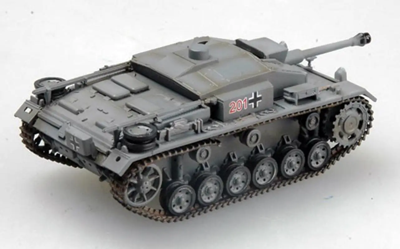 Второй мировой войны Германия StuG III F abt 201 штурмовой пистолет Танк 1942 1/72 без литья