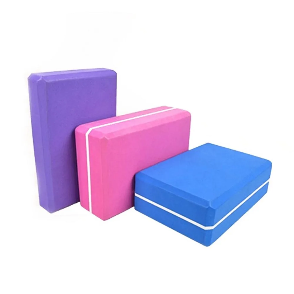 1 шт. блоки для занятий фитнесом и йогой пилатеса пена кирпич массаж мышц