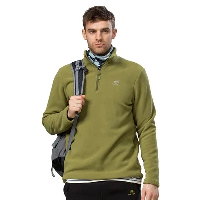 Men Green Мужская Женская зимняя флисовая мягкая куртка спортивные куртки TECTOP для походов, кемпинга, лыж, треккинга мужская женская зимняя одежда - Цвет: Men Green