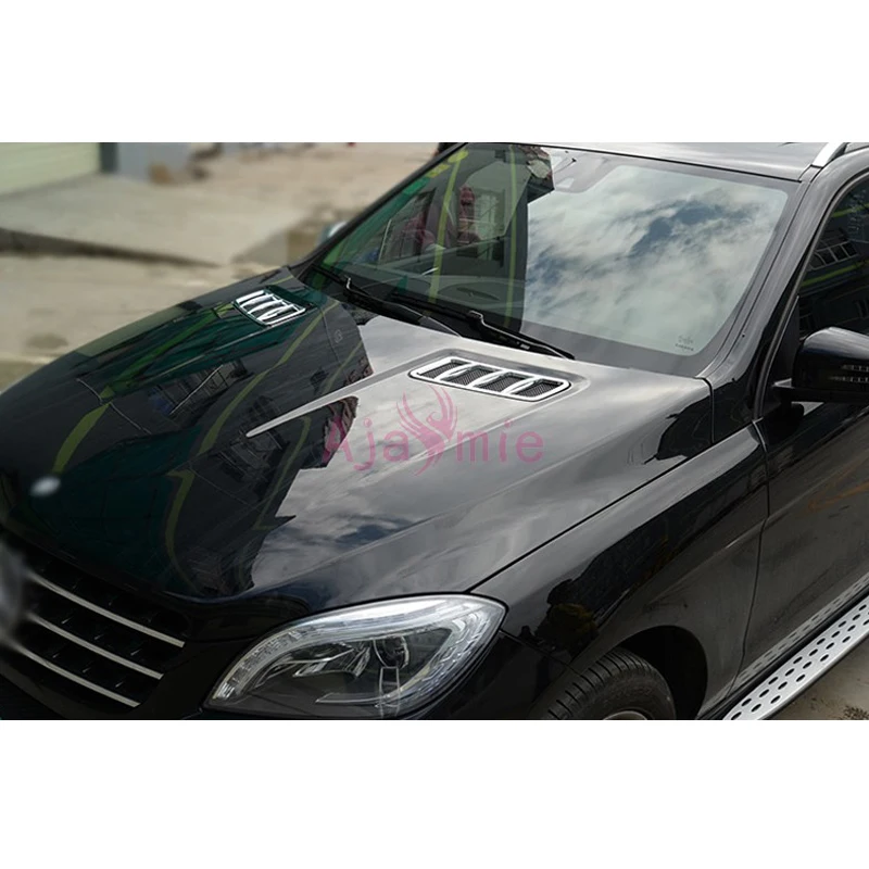 2015-2017 накладка на капот автомобиля вентиляционная панель хромированная