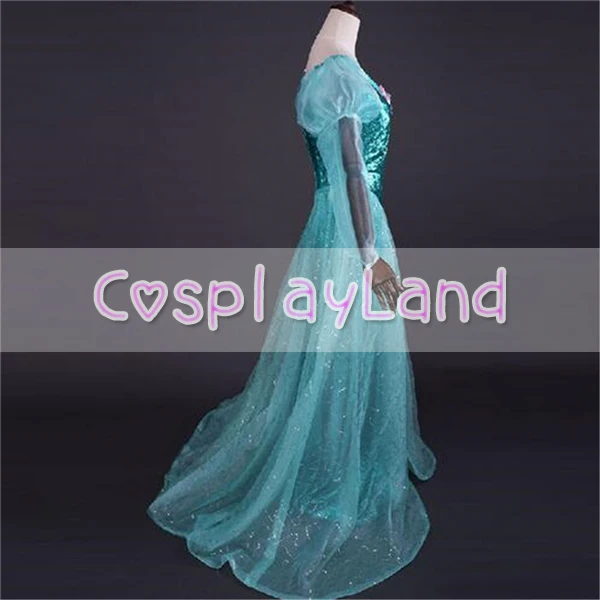 Платье Русалочки для взрослых костюм Хэллоуина большие размеры | Тематическая