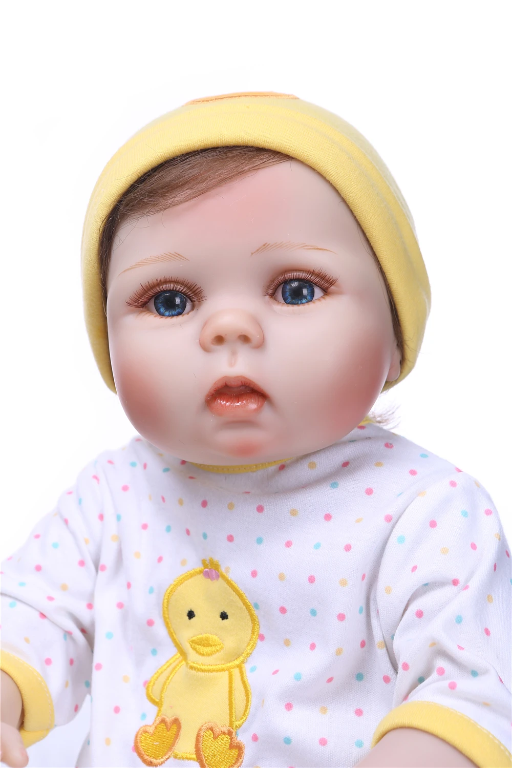 Новый Реалистичные Полный Силиконовые Reborn куклы младенца силикона Bebely