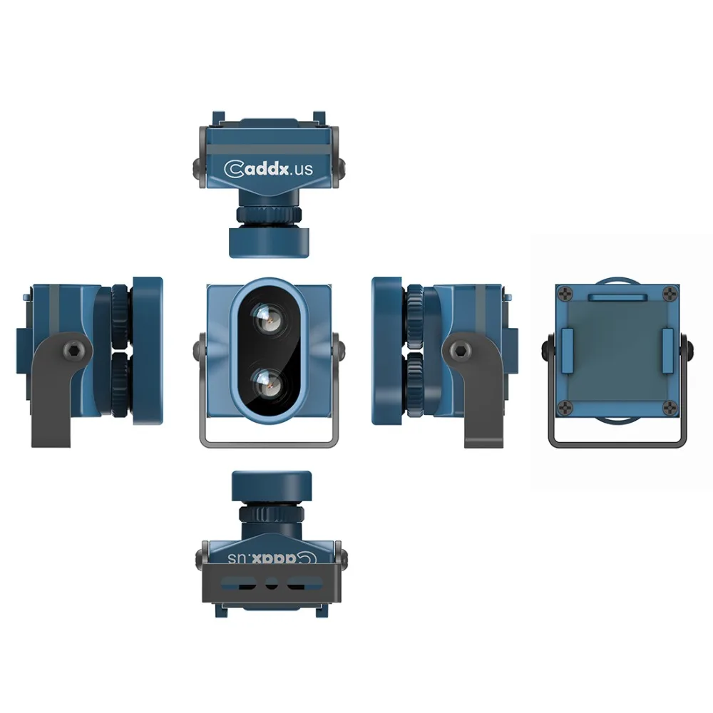 Caddx Tarsier 1200TVL 4K 30fps HD с двумя линзами Super WDR WiFi FPV запись камера с DVR двойной аудио OSD NTSC/PAL для FPV RCdrone