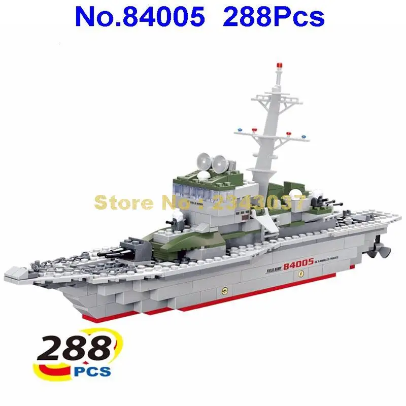 84005 288 шт. Детский конструктор военное оружие|building blocks|block blockmilitary building blocks |