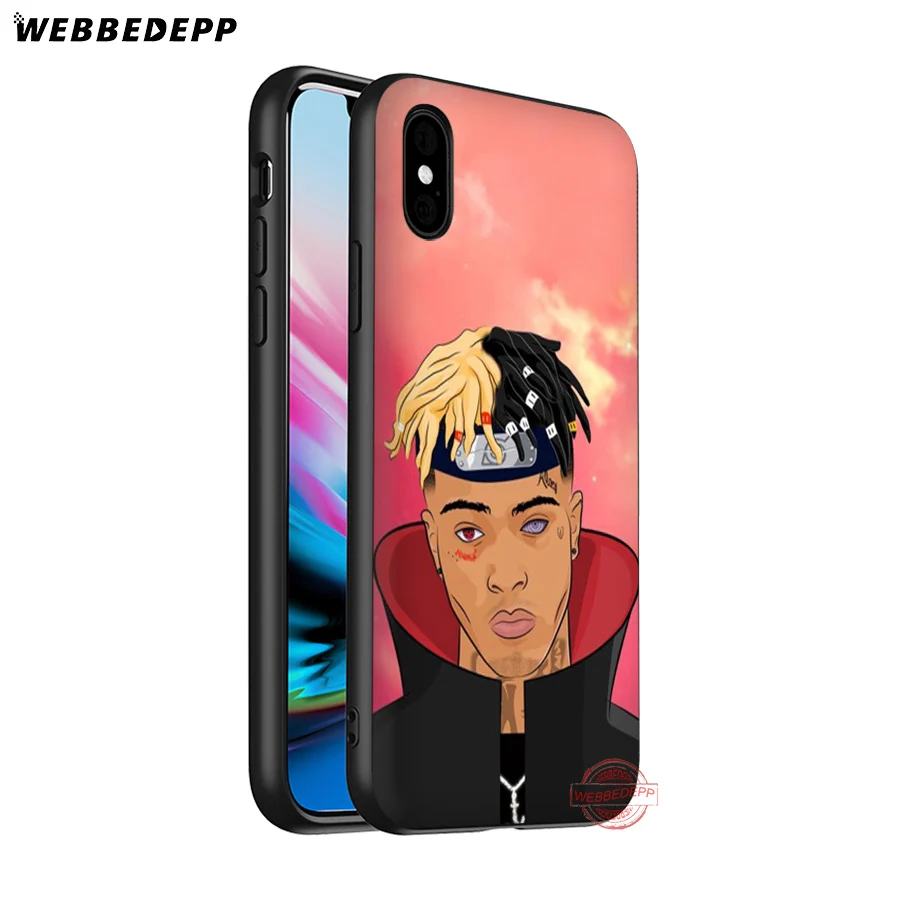 WEBBEDEPP Xxxtentacion модный мягкий силиконовый чехол для iPhone 8 7 6S 6 Plus 11 Pro XS Max XR X 5 |
