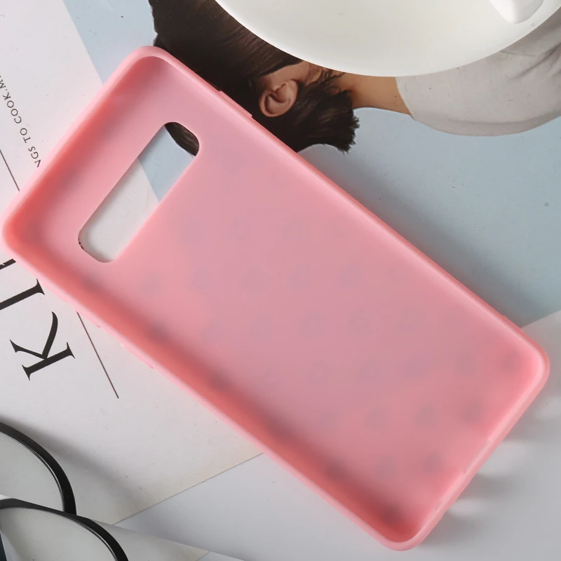 Милый мягкий силиконовый 3D чехол для Samsung Galaxy S6 S7 Edge S8 S9 S10 Plus lite S10E Note 8 9|Бамперы| |