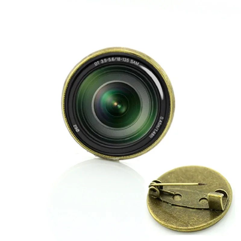TAFREE фотокамера брошь в виде линзы DSLR художественное изображение стекло кабошон