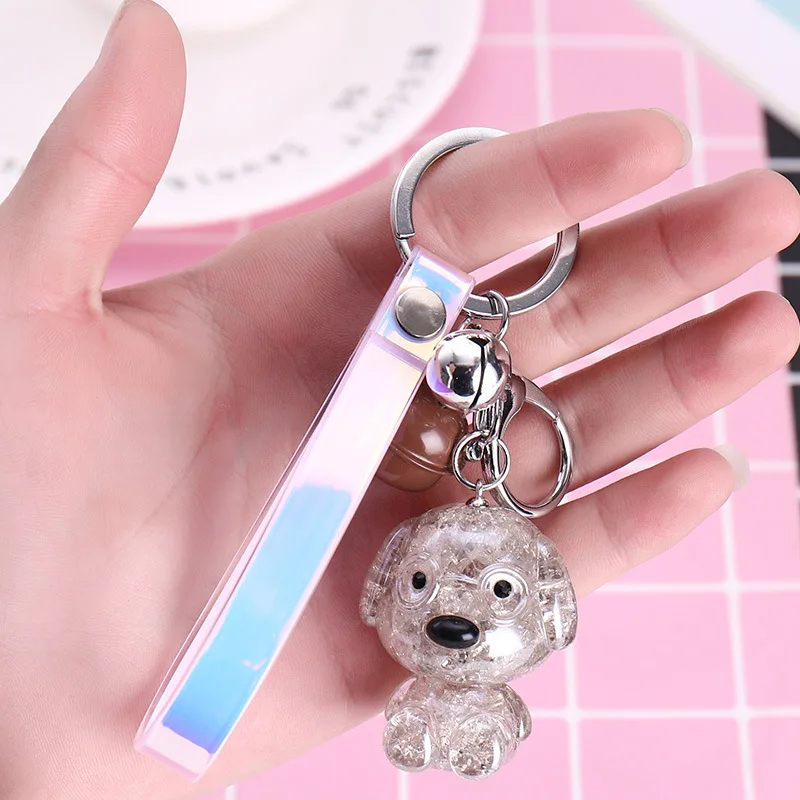 2019 новый брелок с бульдогом из искусственной кожи животных собака держатель