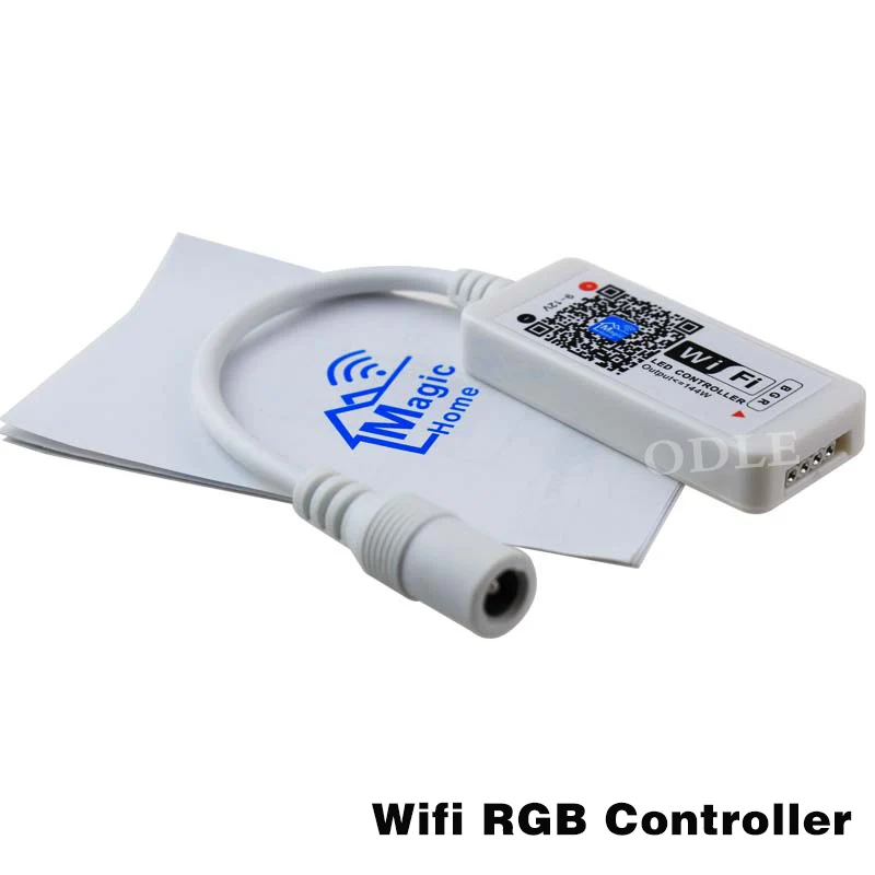 16 миллионов цветов Wifi RGB/RGBW светодиодный контроллер смартфон управление музыкой