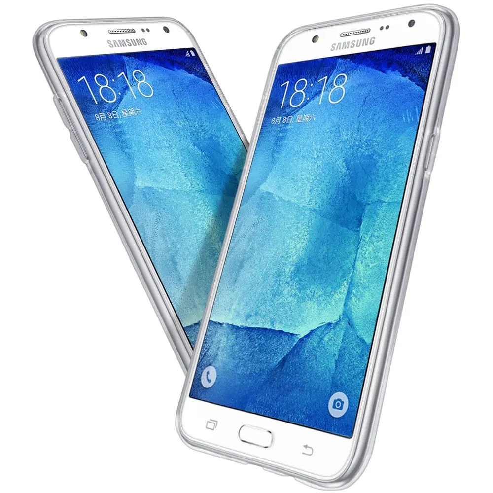 Прозрачный чехол для samsung Galaxy A8 A6 плюс S8 S9 плюс S7 S6 край A3 A5 A7 J1 J3 J5 J7 гелевый Чехол для телефона из ТПУ с принтом"
