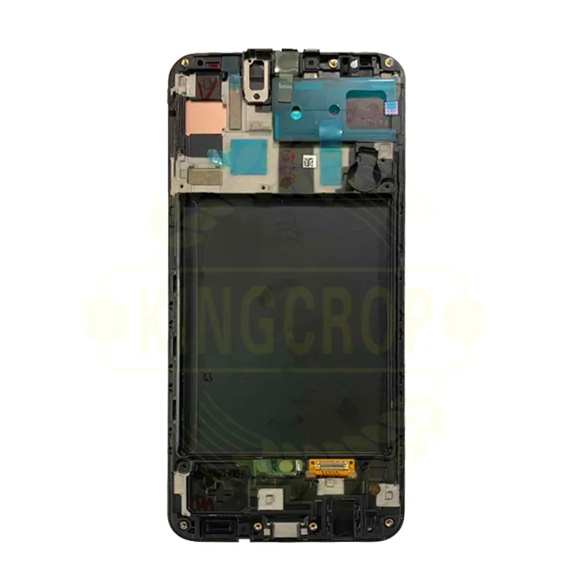 Super amoled для samsung galaxy A50 A505F/DS A505F A505FD дисплей с рамкой сенсорный экран дигитайзер в сборе для samsung A50 lcd