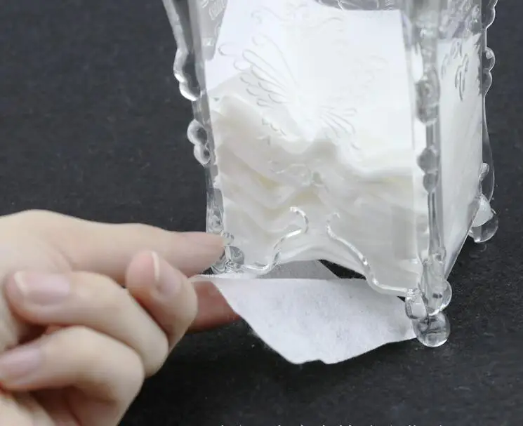 1 шт. прозрачный хлопковый коврик косметический Органайзер для макияжа чехол