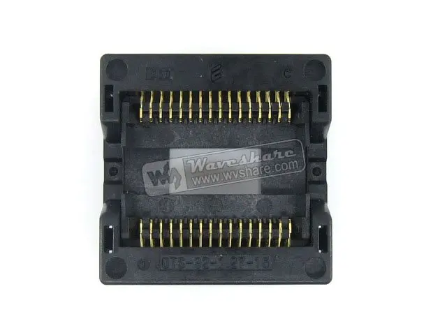 

SOP32 SO32 SOIC32 OTS-32-1.27-16 Enplas IC Test Burn-In Socket Programming Adapter 11.25mm Width 1.27mm Pitch