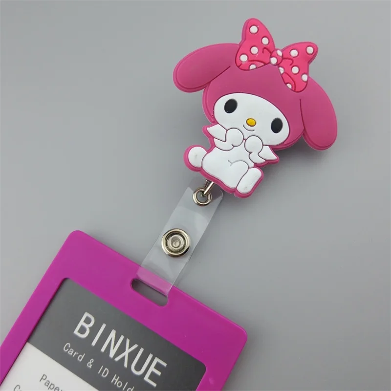 BINXUE карта работника мультфильм значок цвет Жесткий Чехол держатель карты и