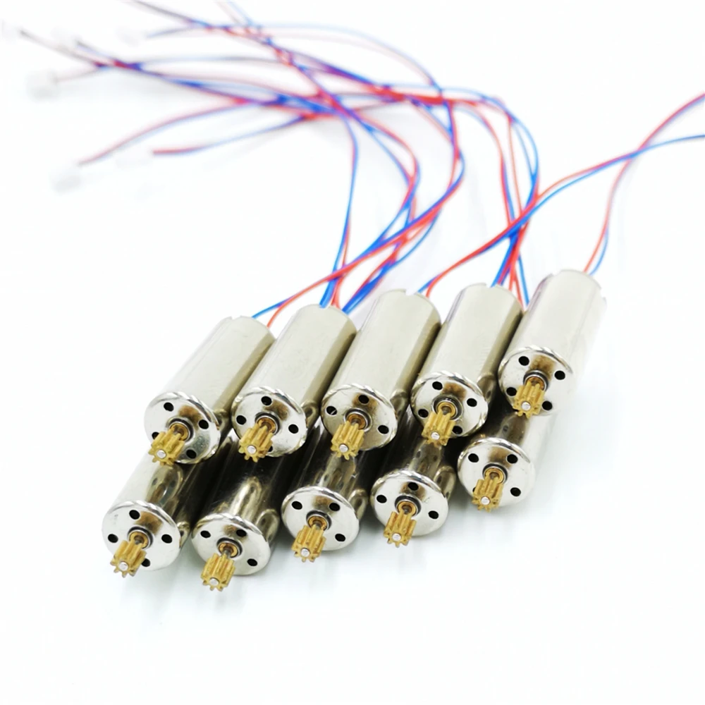 10 шт 3 7 V 8520 8 5x20 мм мини-двигатель с редуктором CW маленькая щетка для QX90 QX95 LT105 микро