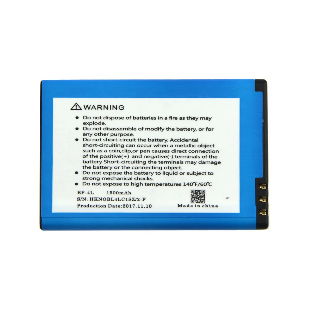 Аккумулятор hkfatel для мобильного телефона литий-ионный аккумулятор BP 4L Nokia 6650F 6650