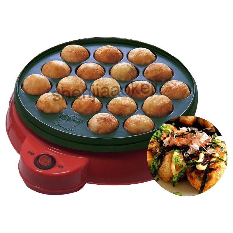 

Octopus Ball Machine Small meat ball machine With 18 holes household Maruko machine octopus balls baking machine 220v 650w 1pc