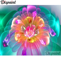 dispaint full squareround drill 5d diy diamond painting blooming flower embroidery cross stitch 3d home decor a10673