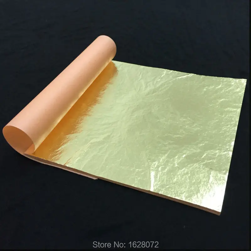 Сделай Сам 5 листов итальянского имитационного золотого листа хорошего качества