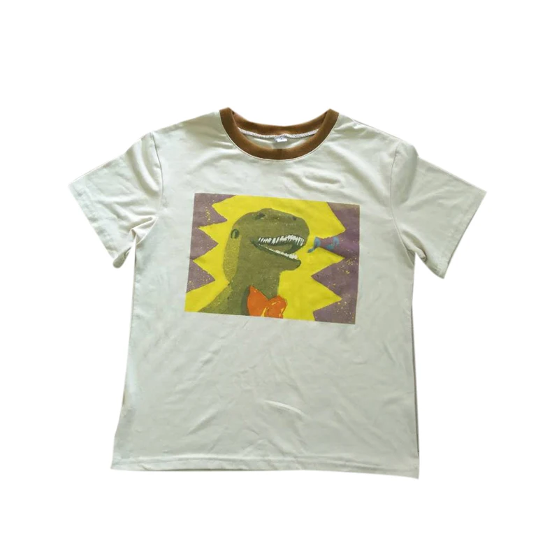 2021 летние новые модные милые Хлопковые женские футболки с короткими рукавами и