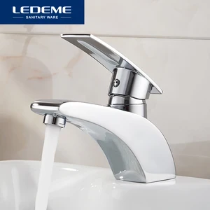 LEDEME Смеситель для умывальника латунь Цвет: хром L1070