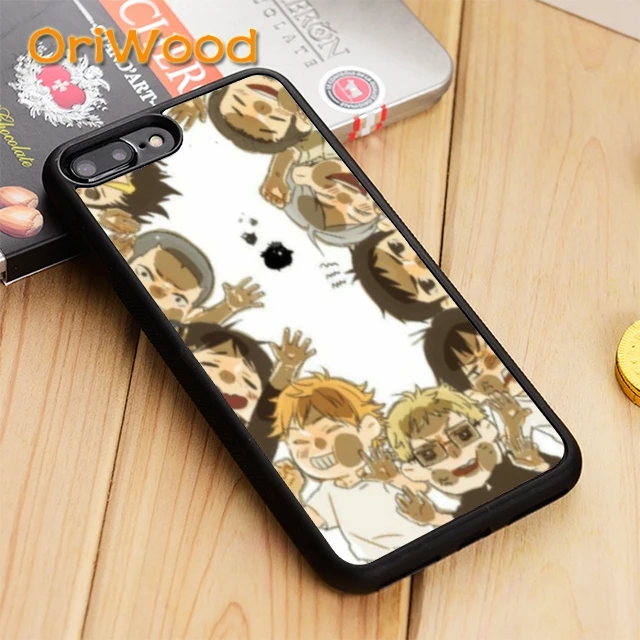 Чехол с рисунком волейбола OriWood HAIKYUU NEKOMA для iPhone 5s 6s 7 8 plus X XR XS 11 12 pro max Samsung Galaxy S7 S8 S9