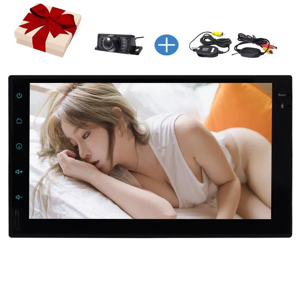 Android 7 1 автомобильный стерео Восьмиядерный двойной Din ''без DVD плеера gps