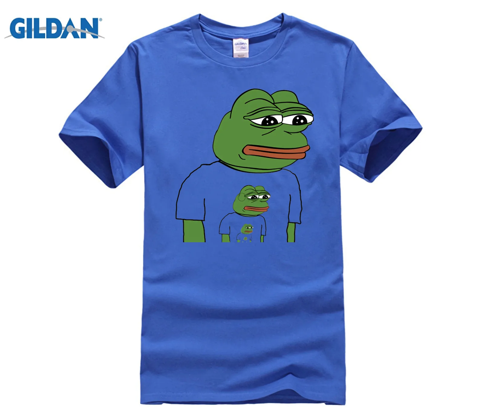 HOT deals Knitted Clothes New Arrival T-Shirt Pepe Feel Ception Men's T Shirt Painted Spring Tee Brand Crew Neck | Мужская одежда