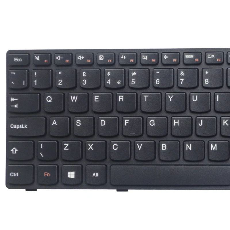 Фото Новая черная клавиатура для ноутбука Lenovo G500, G510, G505, G700, G710, Великобритания №2