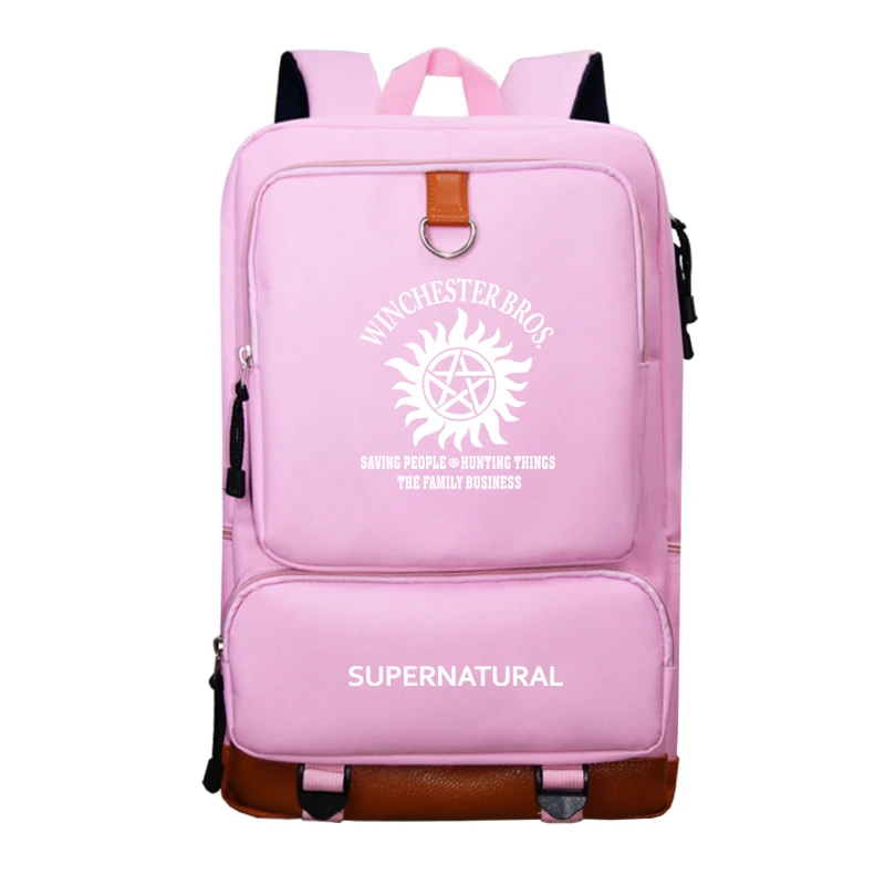 Рюкзак Supernatural для студентов, для мальчиков и девочек, рюкзак, классный, Повседневный, высокое качество, красивый рюкзак для путешествий, для подростков, мужчин, женщин