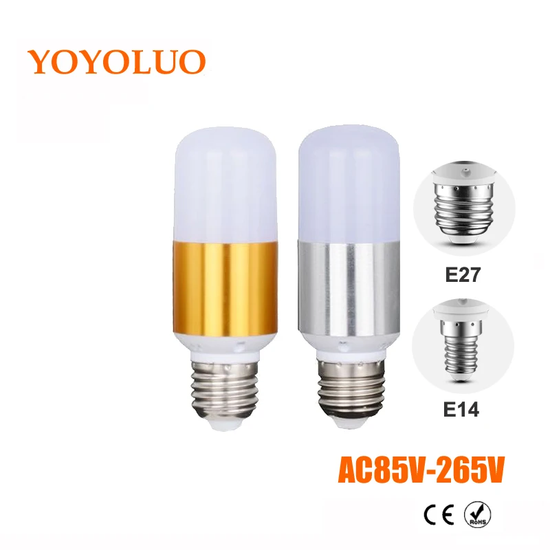Новый светодиодный светильник 220V 110V лампы E27 E14 драйвер постоянного тока