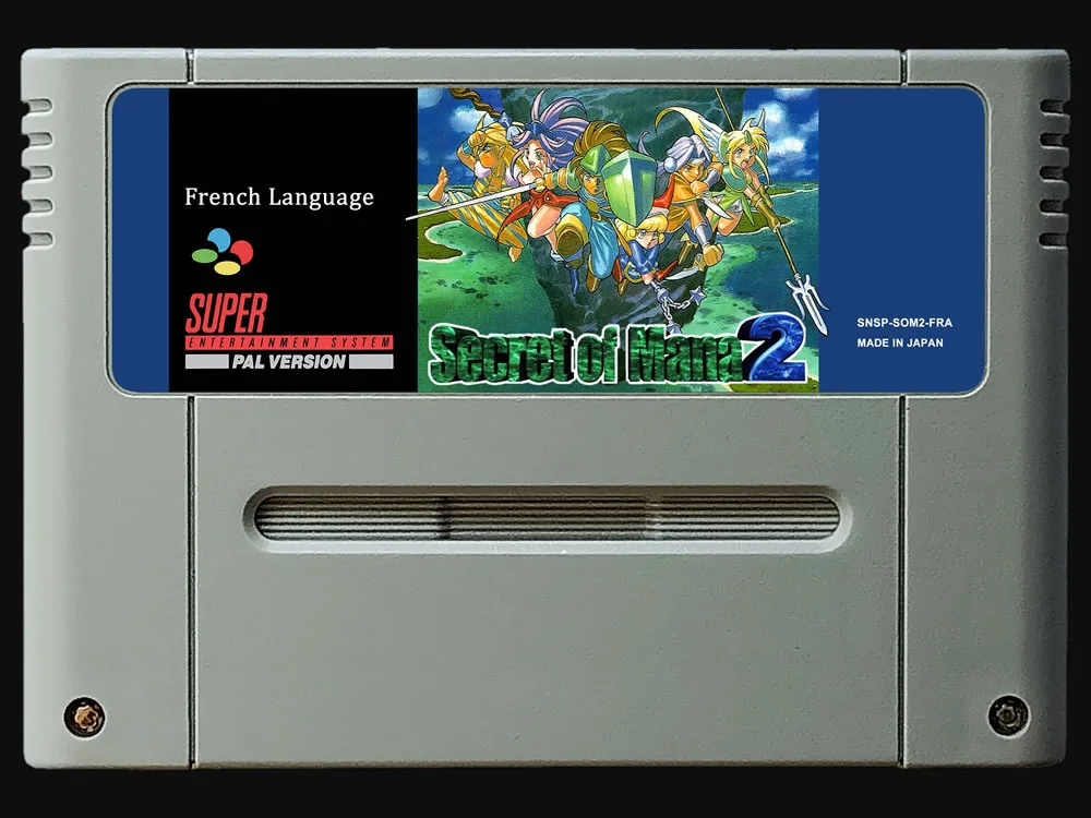 16-битные игры* SEIKEN DENSETSU 3-Secret of Mana 2(Французская версия PAL! Французский язык