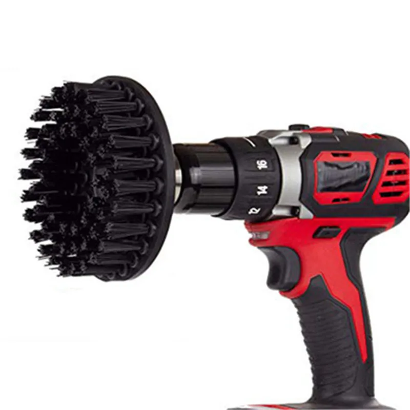 Электрическая дрель щетка для цементации в Мощность скруббер щеточка чистки