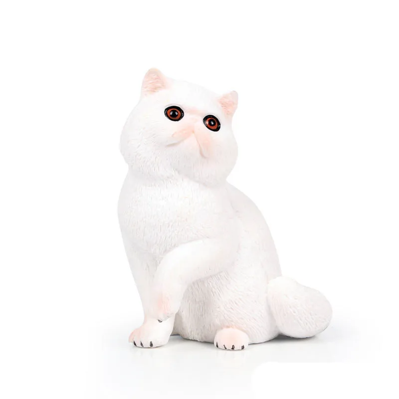 Яндекс 3D LPs Land животные 7 см ПВХ Кошка модель мини персидская кошка Коллекция