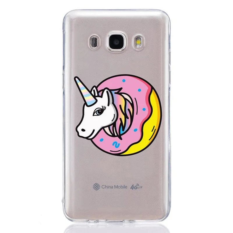 For Samsung Galaxy A3 A5 2016 2017 A300 A320F A510 A520F TPU Colorful Soft Unicorn Painted Desig Cover Case Fundas F321 |