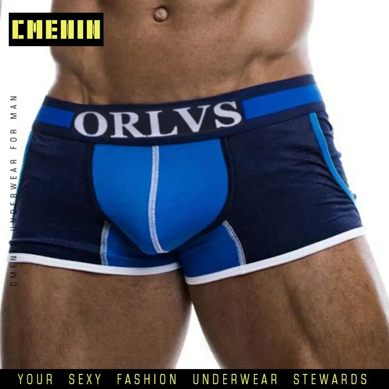 Боксеры мужское нижнее белье боксеры шорты сетка сексуальные cueca masculina Гей Нижнее