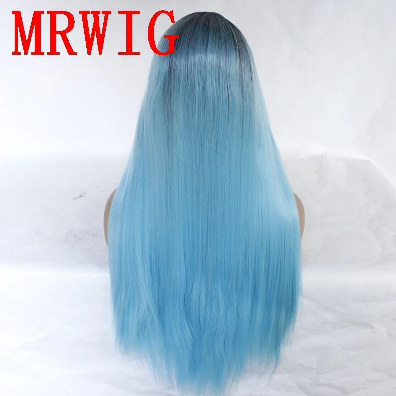 MRWIG 26in длинный прямой синтетический парик для женщин|Синтетические парики