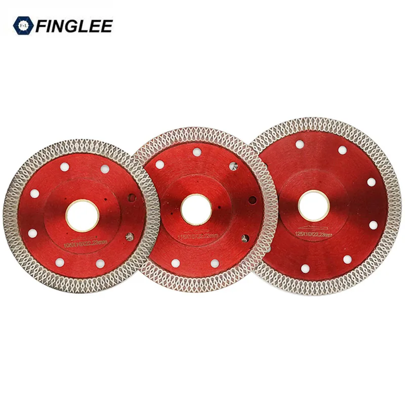 FINGLEE dia.125мм фланец волнистый стиль керамическая плитка алмазное режущее лезвие